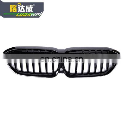 Ludawei 2019+ Single Line Grille Black Front Grille For BMW 320 325 330 M340i Series G20 G28 Automobile Repackin