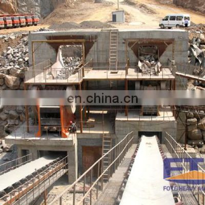 Big capacity stationary granite basalt river stone crushing plant rock breaker from Zhengzhou, Henan, China