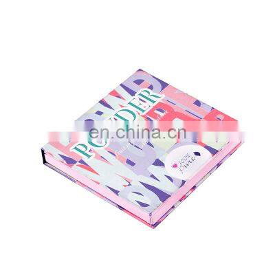 Manufacturer Custom Own Contour Makeup Pan Paperboard Packaging Eye Shadow Pan Cardboard Packaging