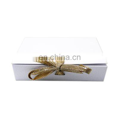 White Folding Gift Card Packaging Storage Box for Shipping Card Bank Card