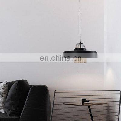 HUAYI Colorful Design Iron Material 60W Indoor Living Room Modern Decoration LED Pendant Light photo-3