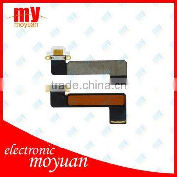 White and black replacement dock connector flex cable for ipad mini charger port flex
