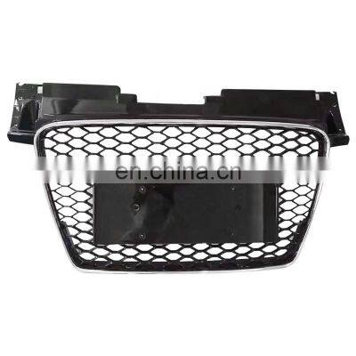 ABS facelift mesh grille for Audi TT front bumper TTRS auto grille radiator honeycomb grills 2008-2014