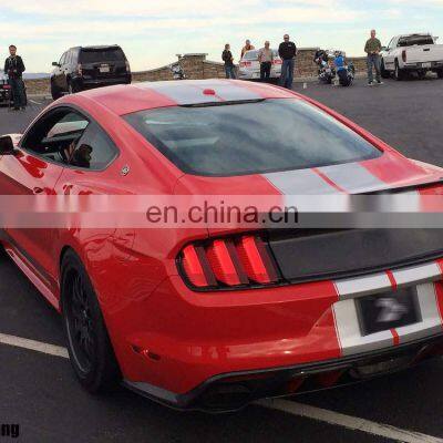 ABS Spoiler Wing For 2005-2009 Mustang GT500 Style Flush Mount Rear Spoiler photo-3