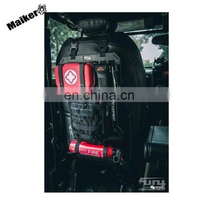 Offroad Seat Extension Panel for Jeep Wrangler Black Bare Board With 4 Packets for Jeep Auto Parts From Maiker