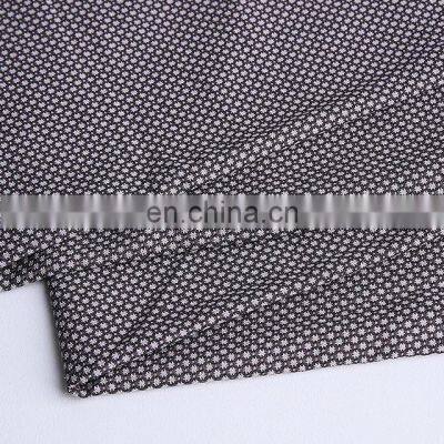 wrinkle resistant 100% cotton jacquard woven yarn dyed fabric dobby pattern suit outwear coat fabric