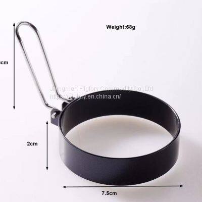 Stainless Steel Round Shape Fried Egg Mold Non-stick Egg Ring Pancake Mold photo-3