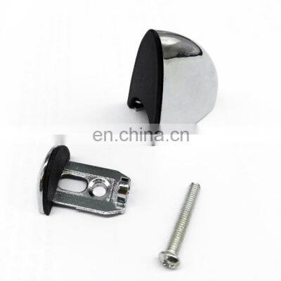 Glass Shelf Bracket Zinc alloy Adjustable Brushed Surface Glass Clamp for Glass Shelves