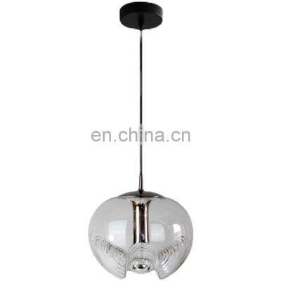 Medieval Bauhaus Glass Chandelier Nordic Designer Restaurant Decor Hanging Lamp Modern Minimalist LED Pendant Light