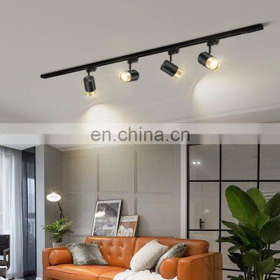 Modern Design Gu10 Cob Focus Moving Head Square Magnetic Linear Home Lighting System 48v Magnetic Linear Led Track Light photo-4