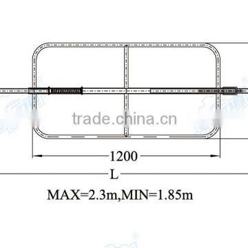 04199 Aluminum Adjustable Cargo Shoring Bar Cargo Control Bar photo-2