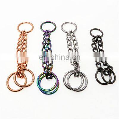 Custom Silver Metal Adjustable Martingale Dog Collar Chain photo-3