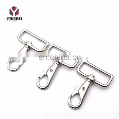 High Quality Strong Solid Brass Swivel Bolt Snap Hook Key Chain Clasp Concise Design Swivel Eye Bolt Snap Hook for Bag