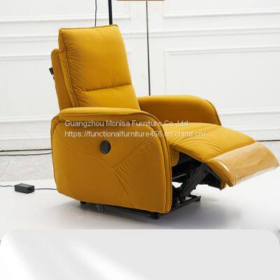 Space Capsule Sofa Technology Fabric Single Electric Rear Reclining Sofa Multifunctional Reclining Chair