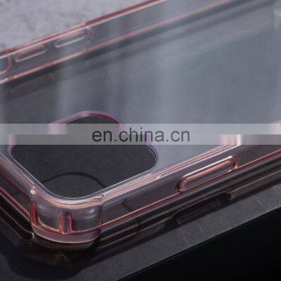 Wholesale Clear Phone Case Transparent Clear Acrylic Shockproof Back Cover for IPhone13/13Pro Max