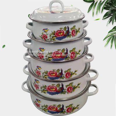 CASSEROLE SET enamel cookware set