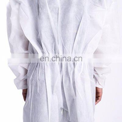 Waterproof Isolation Coverall Eco-friendly PP Waterproof Disposable Coverall PPE Overall photo-4