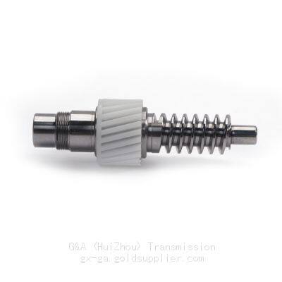 Worm Gear + POM Bevel Gear Assembly for Automotive Electric Pedal Worm Gear photo-3