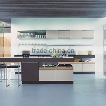 European style modern flat pack kitchen /ready made kitchen cabinets/high quality melamine MDF kitchen