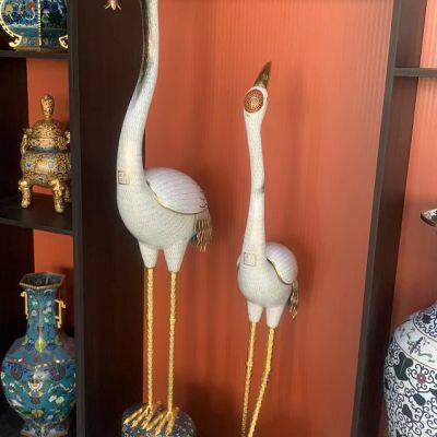Cloisonn Factory Cloisonn Manufacturer Cloisonn Processing Cloisonn Crafts Cloisonn Manufacturer Wholesale Custom Cloisonn Copper Body Cloisonn Enamel Crafts Incense Burner, Elephant Spot