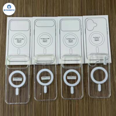 Transparent Protective Case with MagSafe for iPhone 17 Series