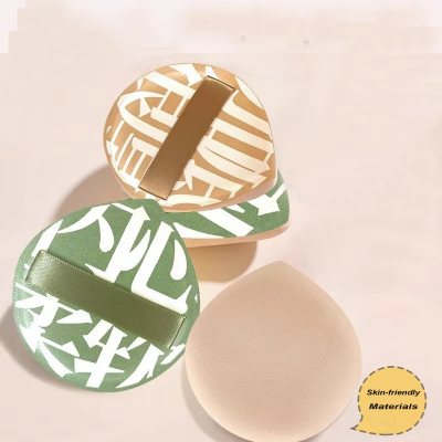 Very Soft Water Drop Air Cushion Powder Puff Dual-Use Non-Absorbent Makeup Puff Thick 3mm Marshmallow Puff Sponge photo-3