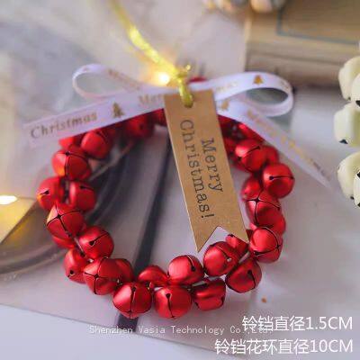 Luxury Christmas Ornaments: Bells, Pinecones & Embroidered Bows for Commercial Scenes photo-4