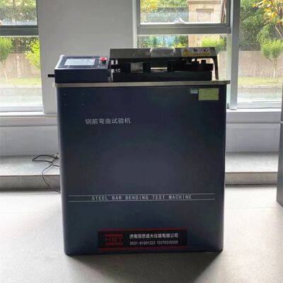 GW-50B Electronic Strength Testing Machine for Steel Rebar Positive and Negative Bending ASTM615-89 50mm Glass Material