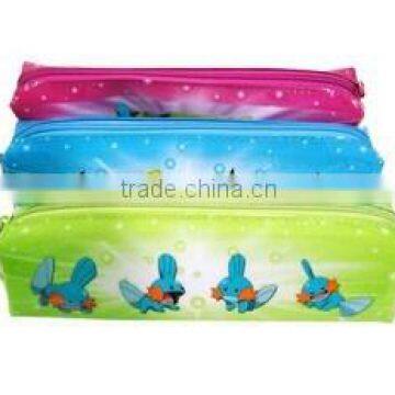 printed plastic pencil case pvc pencil bags