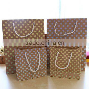 Brown With Window Paper Garbage Bag Flat Bottom Kraft Paper Bag