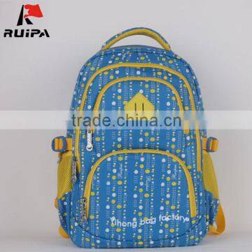 cheap fashion dot backpack teenage travel backpacks for girls 2016