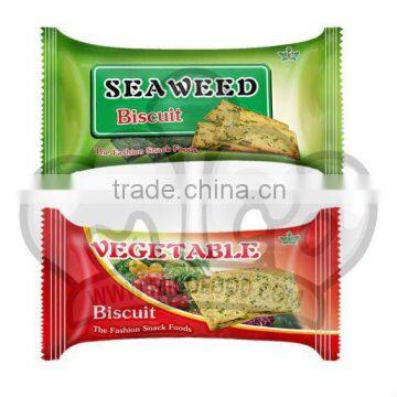 Sandwich biscuit(Vegetable& Seaweed flavor)