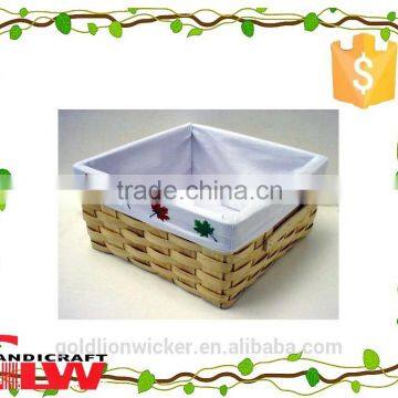 decoration wood chips , storage baskets with liner , custom easter basket