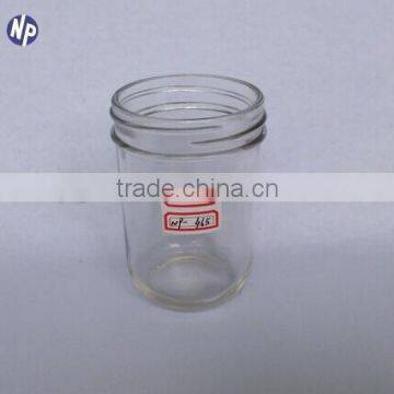 8oz clear glass mason jars