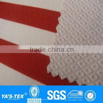 mesh polyester spandex print stretch fabric for swimwear