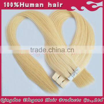 Wholesale Hair Salon Products,Raw Russsian Virgin Tape in Platinum Blonde Hair photo-3