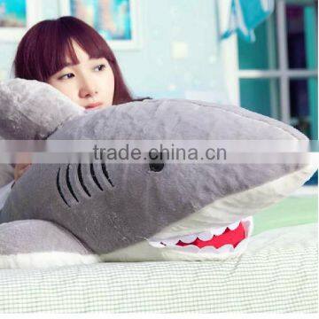 Baby toys plush stuffed shark in China shenzhen OEM