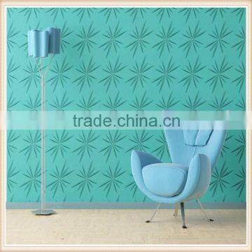 Embossed Modern Design Interior Decoration Wall Covering With 3D Effect