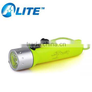 YT-50A Cheap Diving Light Waterproof IPX8 3W LED Plastic Diving Torch                        
                                                Quality Choice