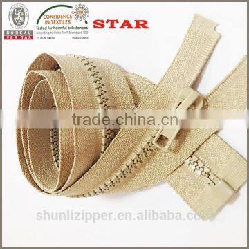 open end plastic #30 zipper