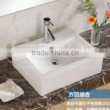 GA-1022 Bathroom ceramic vessel sinks cheap with one tap hole