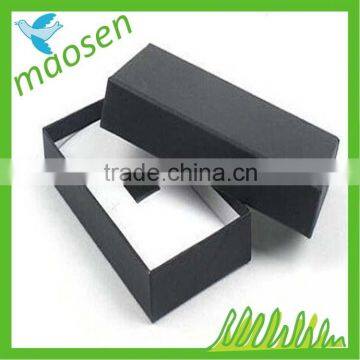 High quality cardboard square gift box with clear lid wholesale
