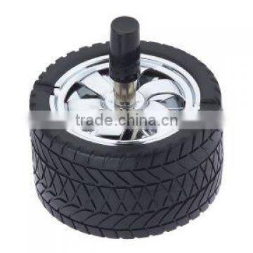 Wheel Spinning Metal Tin Spinning Ashtrays photo-2
