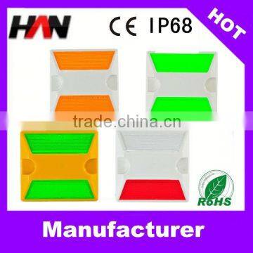 HAN-11 PC Reflective LED road studs specifications ( Five Color Can Choose )