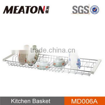 Special designer chrome kitchen baskets