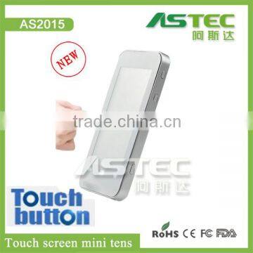Handheld Electric Mini Tens Digital Massager with 4 pads