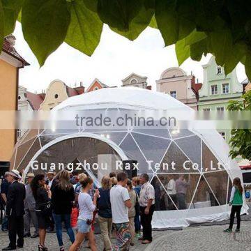 GlampingGeometric dome big steel event dome tent marquee tent pagoda event fabric tent big steel event dome tent with factory