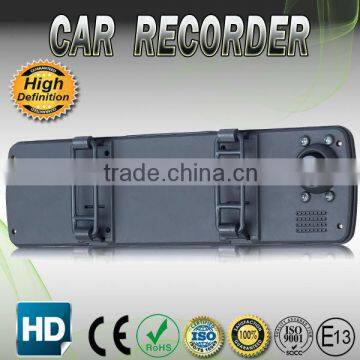 Car DVR Rearview Mirror With G-sensor Funtion