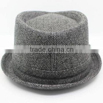 Custom Made Wool Felt Fedora Hat photo-4