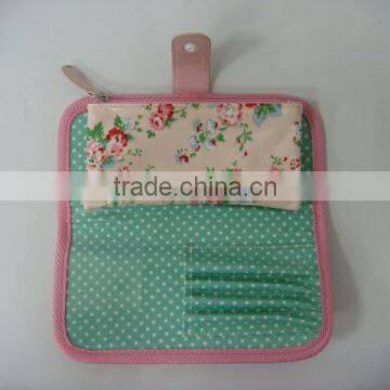 makeup brush set with cosmetic pouch & bag & case